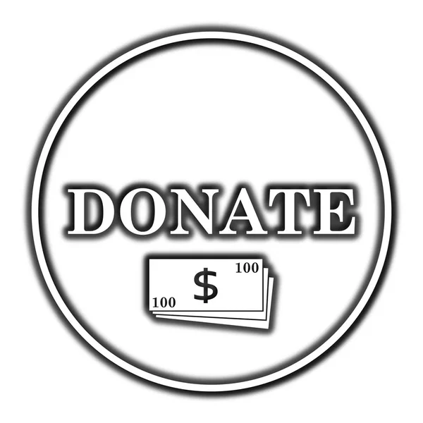 Donate icon — Stock Photo, Image