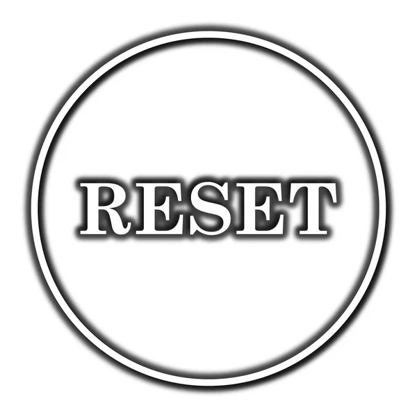 Ícone de reset — Fotografia de Stock