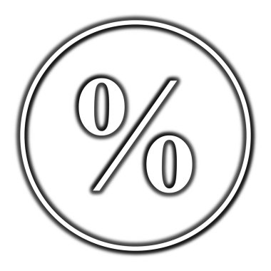 yüzde simgesi