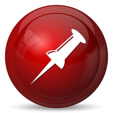 PIN simgesi. Beyaz arka plan üzerinde Internet düğmesi