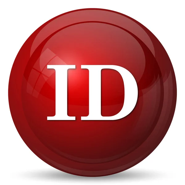 Icon Internet Button White Background — Stock Photo, Image