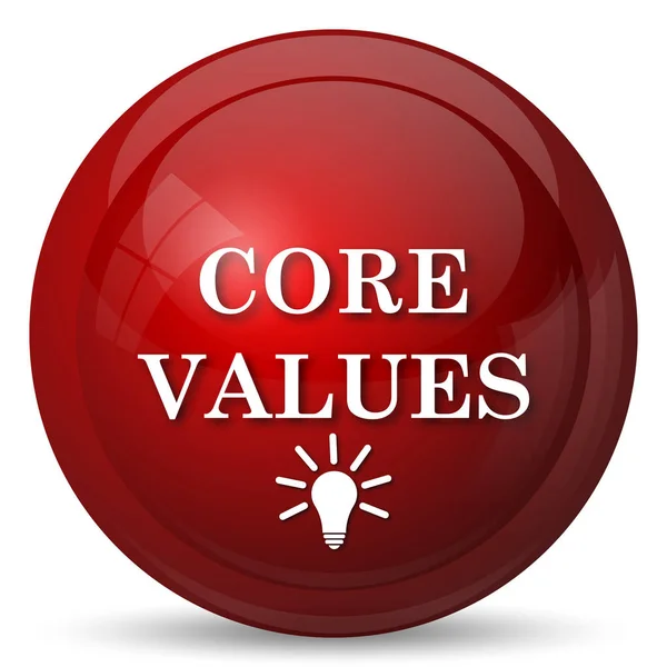 Core värden ikonen — Stockfoto