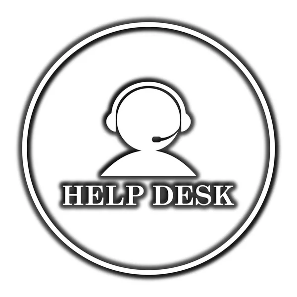 Icono del Helpdesk — Foto de Stock