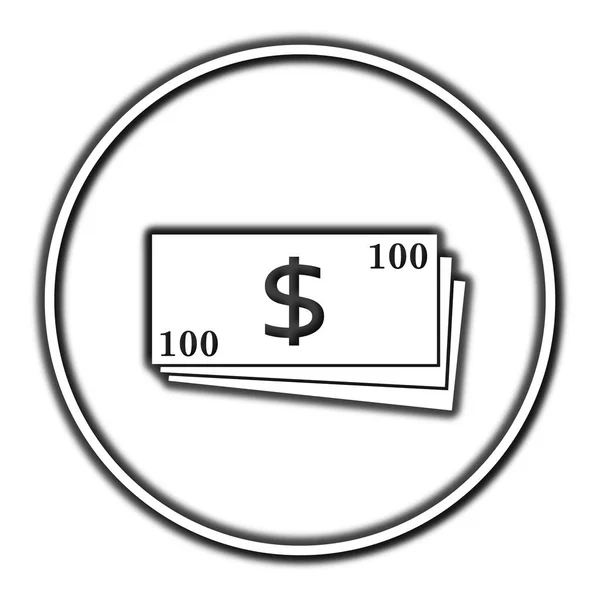Ikona pieniędzy — Zdjęcie stockowe