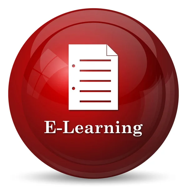 E-Learning-Ikone — Stockfoto