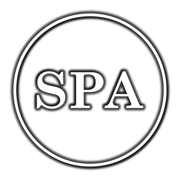 Spa icon — Stock Photo, Image