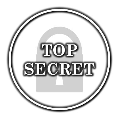 En iyi gizli simgesi. Beyaz arka plan üzerinde Internet düğmesi