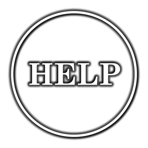 Hilfe-Symbol — Stockfoto