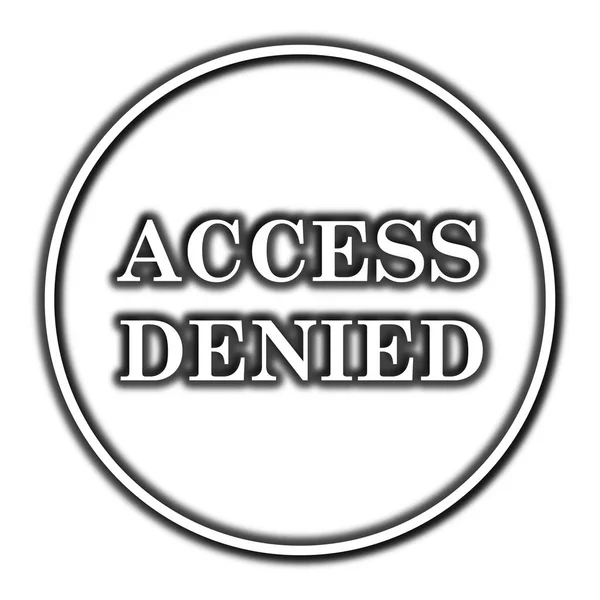 Zugang verwehrt — Stockfoto