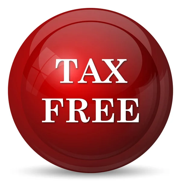 Иконка tax free — стоковое фото
