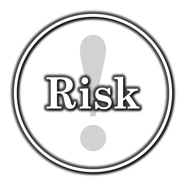 Icono de riesgo — Foto de Stock