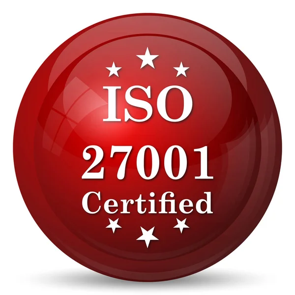 Iso 27001 图标 — 图库照片