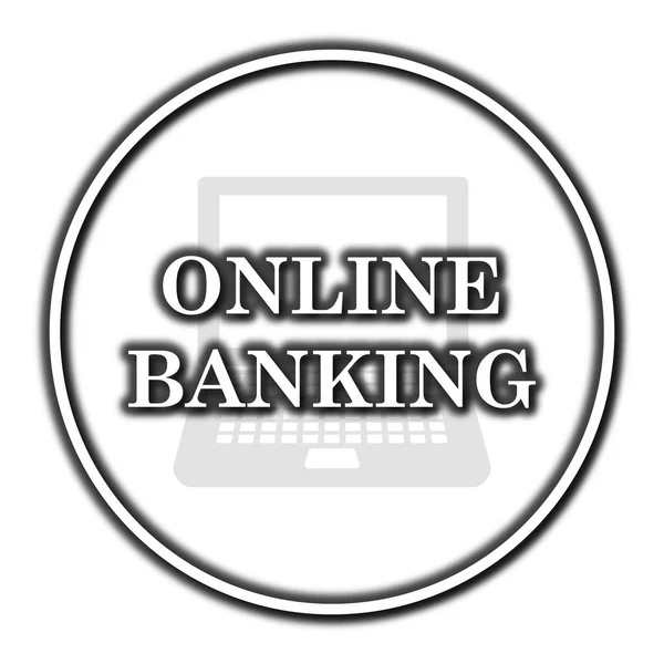 Online banki ikonra — Stock Fotó