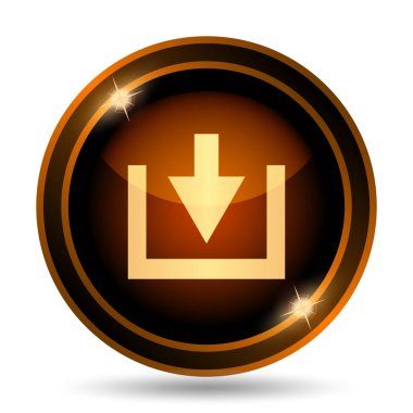 Simgesini indirin. Beyaz arka plan üzerinde Internet düğmesi