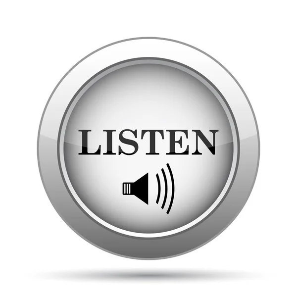 Listen icon — Stock Photo, Image