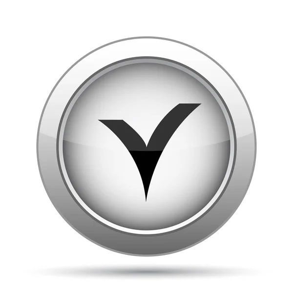 V icono comprobado — Foto de Stock