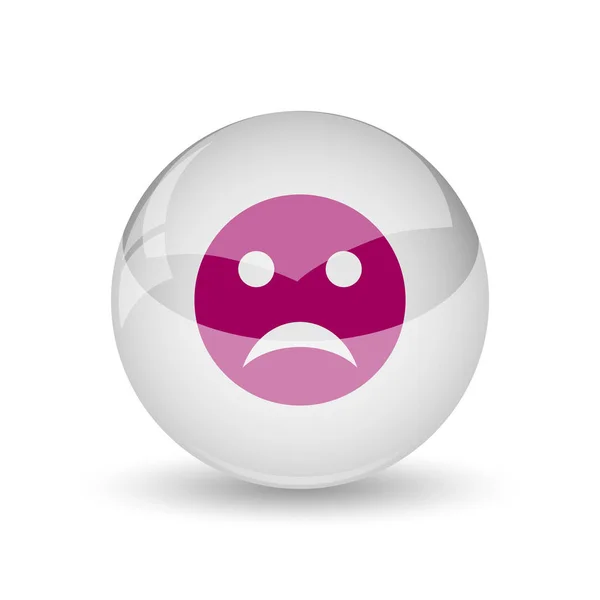 Sad smiley icon — Stock Photo, Image