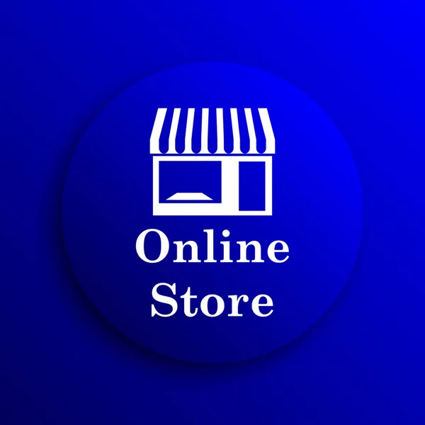 Icono de tienda online — Foto de Stock