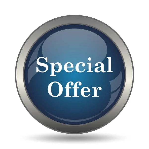 Special Offer Icon Internet Button White Background — Stock Photo, Image