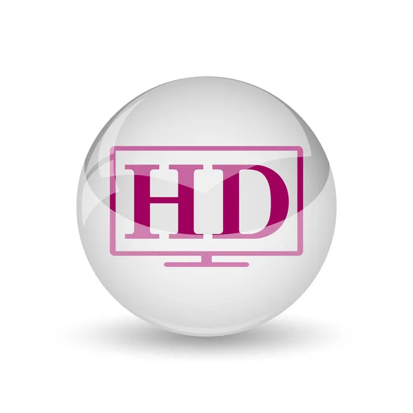 Hd tv pictogram — Stockfoto