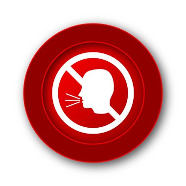 Konuşan bir simge yoktur. Beyaz arka plan üzerinde Internet düğmesi.