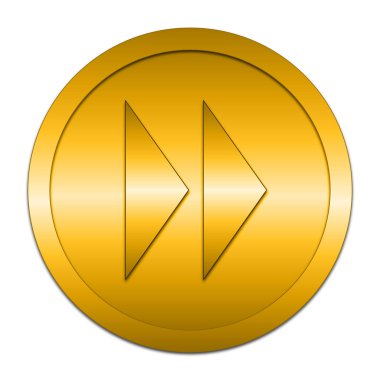 Hızlı ileri işareti simgesi