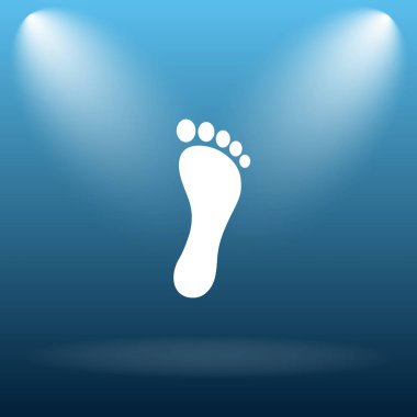 ayak yazdırma simgesi