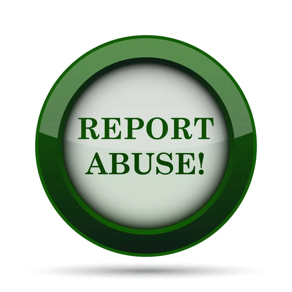 Ícone de abuso relatório — Fotografia de Stock