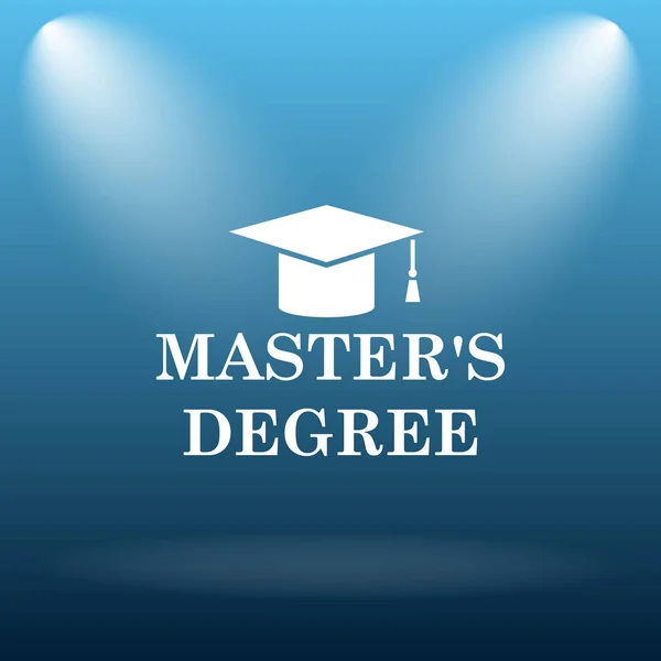 Ikone des Masterstudiums — Stockfoto