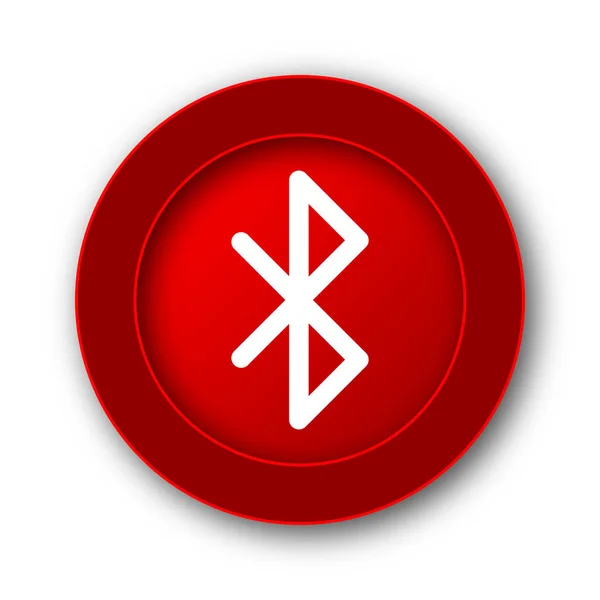 Bluetooth Simgesi Beyaz Arka Plan Üzerinde Internet Düğmesi — Stok fotoğraf