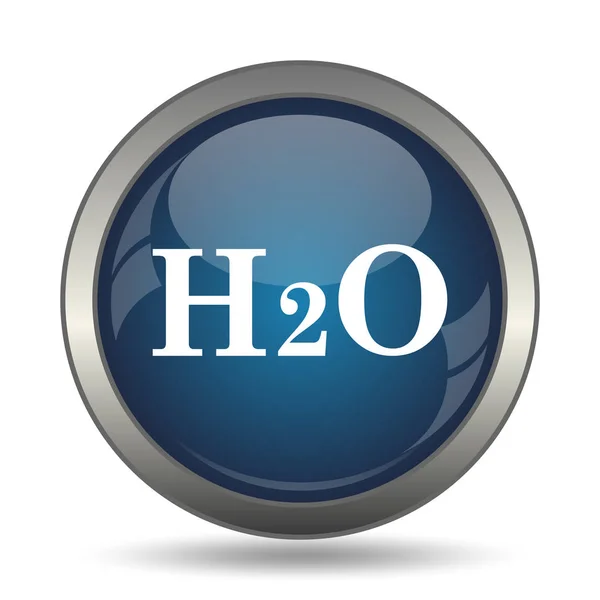 H2O Symbol Internet Taste Auf Weißem Hintergrund — Stockfoto