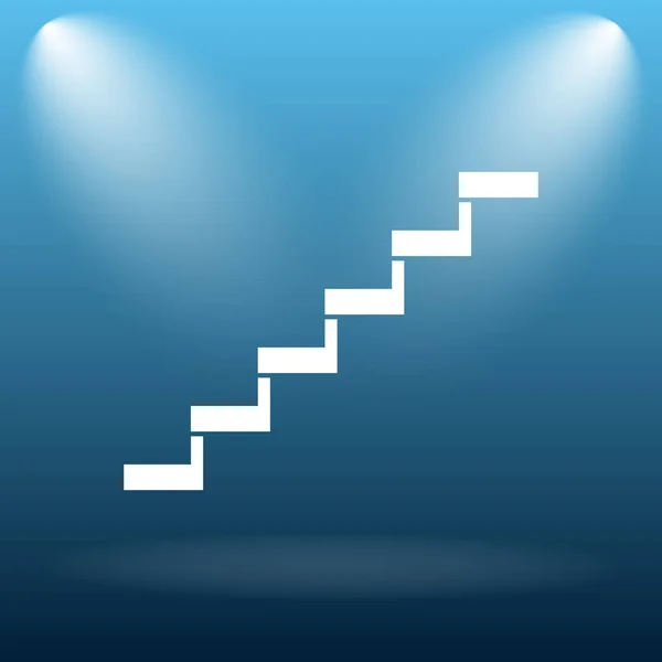 Stairs icon — Stock Photo, Image