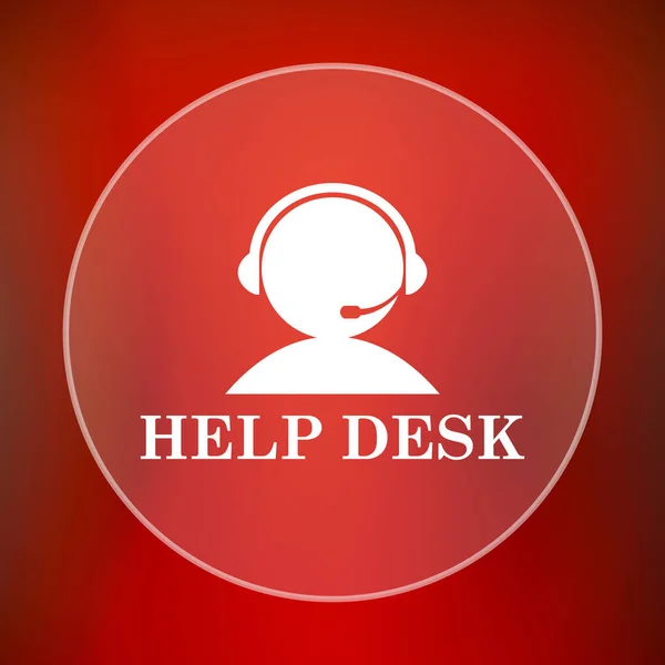 Ikona Helpdesk — Zdjęcie stockowe