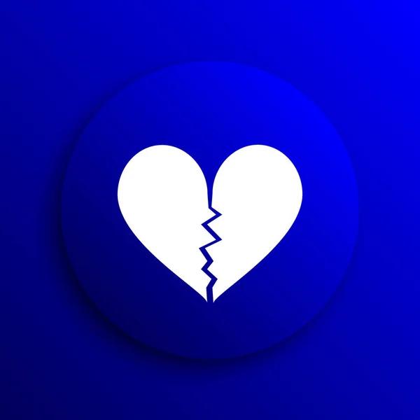 Broken heart icon