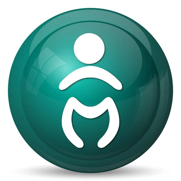 Baby icon — Stock Photo, Image