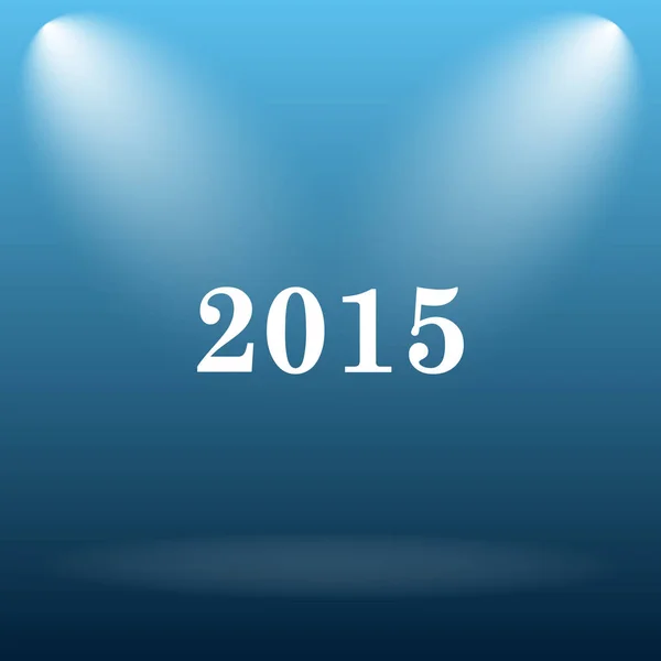 Jaar 2015 pictogram — Stockfoto