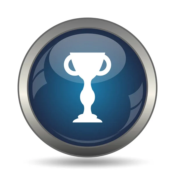 Winners Cup Icon Internet Button White Background — Stock Photo, Image