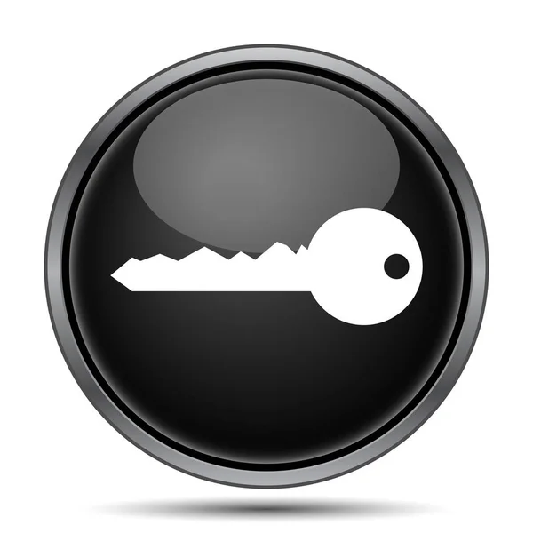 Schlüsselsymbol Internet Taste Auf Weißem Hintergrund — Stockfoto