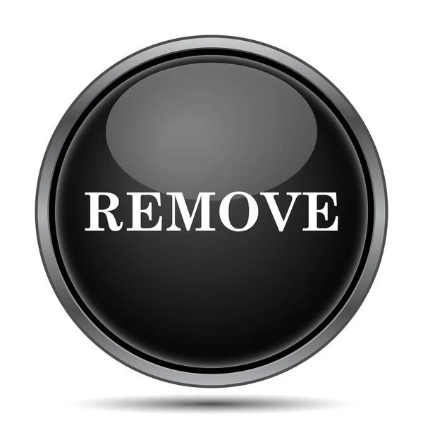 Remove Icon Internet Button White Background — Stock Photo, Image