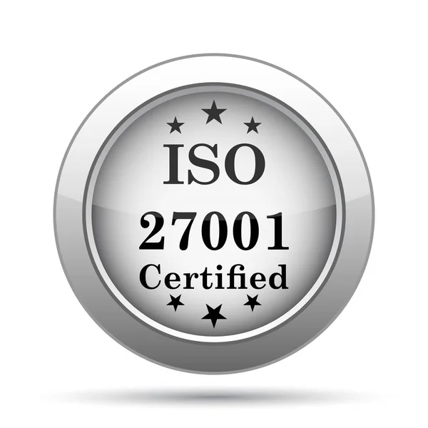 Ikona ISO 27001 — Zdjęcie stockowe