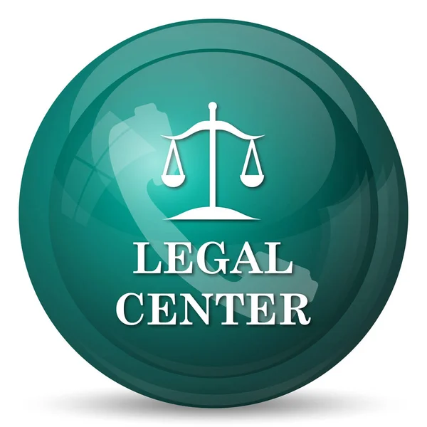 Legal center icon — Stock Photo, Image