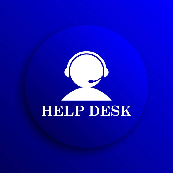 Ikona Helpdesk — Zdjęcie stockowe