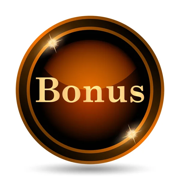 Bonus Icon Internet Button White Background — Stock Photo, Image