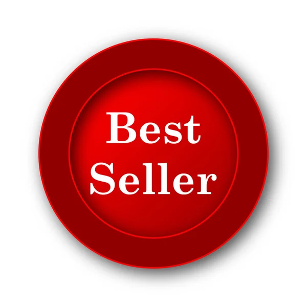 Кращий Продавець Значок Інтернет Кнопки Білому Тлі — стокове фото