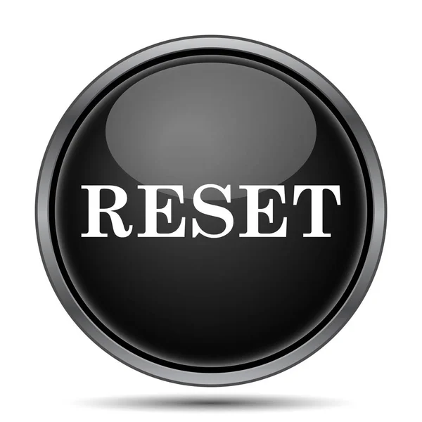 Reet Icon Кнопка Интернет Белом Фоне — стоковое фото