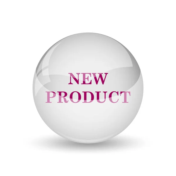 Иконка Нового Продукта Кнопка Интернет Белом Фоне — стоковое фото