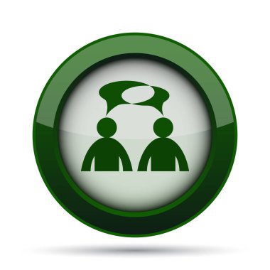 Yorumlar simgesi - kabarcıklar ile erkekler