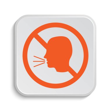 Konuşan bir simge yoktur. Beyaz arka plan üzerinde Internet düğmesi