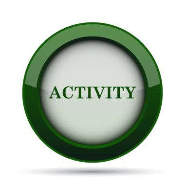 Etkinlik simgesi. Beyaz arka plan üzerinde Internet düğmesi.