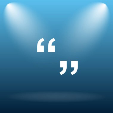 tırnak işareti simgesi